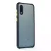 Samsung Galaxy A02 Kılıf Miami Şeffaf Silikon - Lacivert 2