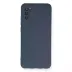 Samsung Galaxy A03s Kılıf Nano İçi Kadife Silikon - Gri 1