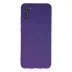 Samsung Galaxy A03s Kılıf Nano İçi Kadife Silikon - Mor 1