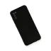 Samsung Galaxy A03s Kılıf Nano İçi Kadife Silikon - Siyah 2