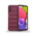 Samsung Galaxy A03s Kılıf Optimum Silikon - Bordo 1
