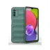 Samsung Galaxy A03s Kılıf Optimum Silikon - Koyu Yeşil 1