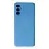 Samsung Galaxy A04S Kılıf Nano içi Kadife Silikon - Mavi 1