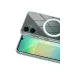 Samsung Galaxy A06 Combo Sert Şeffaf Magsafe Kapak - Şeffaf 3