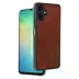Samsung Galaxy A06 Kılıf Aras Deri Kapak - Bordo 1