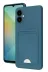 Samsung Galaxy A06 Kılıf Kelvin Kartvizitli Silikon - Mavi 2