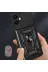 Samsung Galaxy A06 Kılıf Pars Lens Yüzüklü Silikon - Kırmızı 2