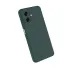 Samsung Galaxy A07 4g First Silikon - Koyu Yeşil 2