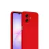 Samsung Galaxy A07 4g Nano İçi Kadife Silikon - Kırmızı 2