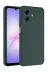 Samsung Galaxy A07 4G Nano içi Kadife Silikon - K.Yeşil 1
