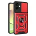 Samsung Galaxy A07 4g Pars Lens Yüzüklü Silikon - Kırmızı 1