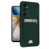 Samsung Galaxy A16 5g Kılıf Kelvin Kartvizitli Silikon - Koyu Yeşil 1