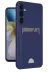 Samsung Galaxy A55 5G Kılıf Kelvin Kartvizitli Silikon - Lacivert 1