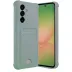 Samsung Galaxy A56 Kılıf Kelvin Kartvizitli Silikon - Açık Yeşil 1