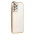 Samsung Galaxy A73 5g Kılıf Razer Lensli Silikon - Gold 1