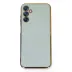 Samsung Galaxy M14 5G Kılıf Volet Silikon - Açık Yeşil 1