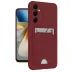 Samsung Galaxy M15 Kelvin Kartvizitli Silikon - Bordo 1