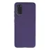 Samsung Galaxy S20 Kılıf Nano içi Kadife Silikon - Mor 1