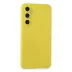 Samsung Galaxy S23 Fe Kılıf Nano İçi Kadife Silikon - Sarı 1