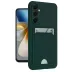 Samsung Galaxy S24 Plus Kelvin Kartvizitli Silikon - Koyu Yeşil 1