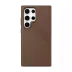 Samsung Galaxy S24 Ultra Kılıf First Silikon - Kahverengi 2