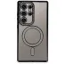 Samsung Galaxy S24 Ultra Kılıf Joke Simli Magneticsafe Kılıf - Siyah 2