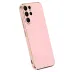 Samsung Galaxy S24 Ultra Kılıf Volet Silikon - Pembe 1