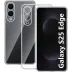 Samsung Galaxy S25 Edge Kılıf Lüx Şeffaf Silikon 3
