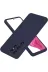 Samsung Galaxy S25 Ultra Kılıf First Silikon - Lacivert 1