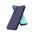 Samsung Galaxy S26 Nano İçi Kadife Silikon - Lacivert 1