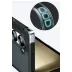 Samsung Galaxy Z Fold 5 Kılıf Blur Fold Kapak - Mat Siyah 3