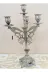 SANAT TACİRİ 775071028 4 Lü Gümüş Kaplama Mumluk Metal Şamdan Pirinç Mumluk 2