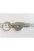 SANAT TACİRİ EK3563083 Metal Anahtarlık P Harf Anahtarlık Çanta Süsü 3