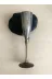 SANAT TACİRİ EK676D33F 24 Cm Antika Kalem İşlemeli Bardak El İşi Gümüş Kaplama Pirinç Kadeh No 53 4