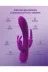 Şarjlı Klitoris Anal Vajinal Uyarıcı 3 In 1 Rabbit Vibratör 4