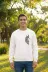 Sevgililer Günü Baskılı Oversize Bisiklet Yaka Sweatshirt - Beyaz - M - Beyaz 1