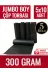 shop 80110300 Çöp Torbası Jumbo Boy 5 Rulo 300 Gr Çift Kaynak Dayanıklı 80X110Cm 1