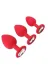 shop TK00000111 Casalovax Parlak Mücevher Taşlı Silikon Anal Plug S 2