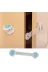 shopwave TYCF4216275105BD5C424C900 Krm Bebek Ve Çocuklar İçin Dolap Çekmece Emniyet Güvenlik Kilidi (5047) Krm 1
