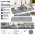 SİLİKON LAVABO MUSLUK MATI 36CM (4745) 1