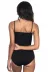 Siyah MI 1923 Soft İp Askılı Çıtçıtlı Body 3