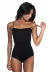 Siyah MI Emay 1923 Soft İp Askılı Çıtçıtlı Body 1