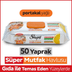 Sleepy HFFH129JMJG Yüzey Temizlik Süper Mutfak Havlusu Portakal 50 Adet 2