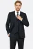 Slim Fit Desenli Lacivert Erkek Takım Elbise - Wessi 1