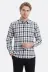 Slim Fit Kareli Desenli Gri Gömlek - Wessi - S / Grey 1