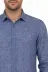 Slim Fit Lacivert Desenli Gömlek - Wessi - L / Lacivert 2