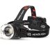 SMALL SUN Sm-T116A Şarjlı Kafa Lambası 50 Watt Profesyonel Kafa Feneri Tg Led Zoom Özellikli 2