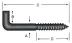 Şofben Çivisi No 1 / 5.8x50 - 100 Adet 2