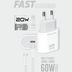 Soffany Sy-320 20W Pd C-To-C Şarj & Data Kablosu  20W Güç Hızlı Şarj Seti 1