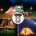 Solar Kamp Feneri – Güneş Enerjili, Otomatik Şarj ve Gece Işığı, Taşınabilir ve Asılabilir LED Dış Mekan Lamba (4745) 1